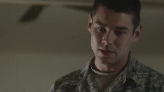 Ming Na Showering and Lesbian Kiss on Stargate Universe S1 E9