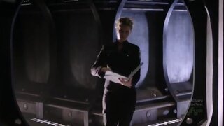 Ming Na Showering and Lesbian Kiss on Stargate Universe S1 E9