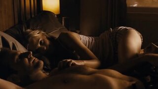 Leslie Bibb Side Boobs and Sex scene in The Midnight Meat Train