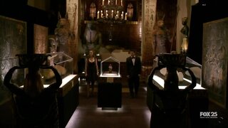 Emily Deschanel Cleavage on Bones s05e05