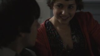 Tuppence Middleton wet and with a guy on her in Tormented