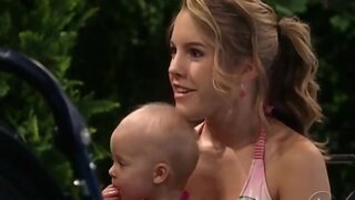 Brittany Underwood and Kristen Alderson in Bikinis on One Life To Live