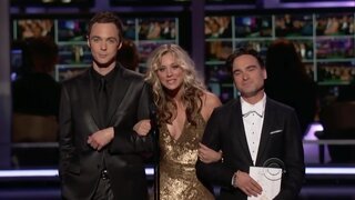 Kaley Cuoco from the Emmys and Cleavage on The Big Bang Theory s03e01