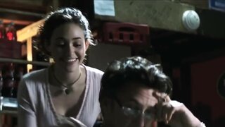 Emmy Rossum Looking Cute in Mystic River