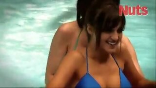 Sophie Howard and Rosie Jones in Bikinis