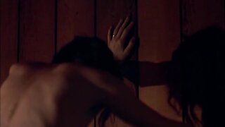 Embeth Davidtz and an unknown Topless from Fragments aka Winged Creatures