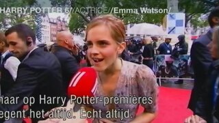 Emma Watson at old and recent Harry Potter premieres