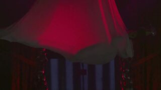 Jessica Biel Nude Stripping and Undressing in Powder Blue