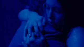 Jessica Biel Stripping Nude and Nude with a guy in Powder Blue