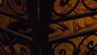 Paz de la Huerta with Saffron Burrows Naked and kissing in The Guitar