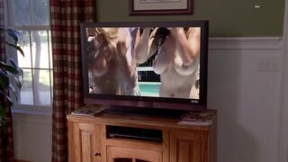 Sylvia Jefferies and Unknowns Topless on Eastbound and Down s01e04