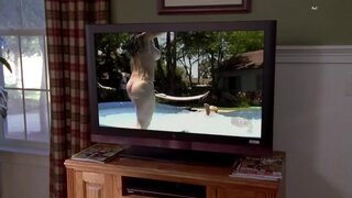 Sylvia Jefferies and Unknowns Topless on Eastbound and Down s01e04