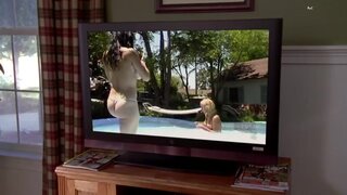 Sylvia Jefferies and Unknowns Topless on Eastbound and Down s01e04