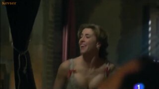 Erika Sanz Bare Breasts from Aguila Roja