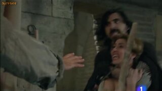 Erika Sanz Bare Breasts from Aguila Roja