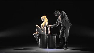 Sabrina Brencher Nude with writing on her from Mein Traum