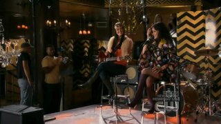 Lucy Hale sucking on her finger on Privileged S1e9