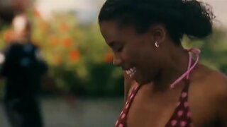 Kerry Washington and Regine Nehy in Bikinis and Upskirt in Lakeview Terrace