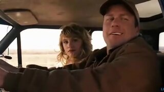 Brit Morgan Cleavage and Unknown girl Topless in Beer For My Horse