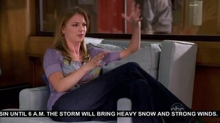 Emily VanCamp Cleavage on Brothers And Sisters s03e09