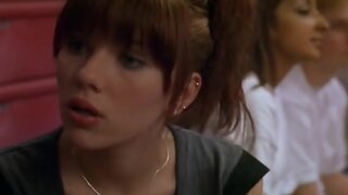 Scarlett Johansson Cleavage in Perfect Score