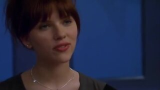 Scarlett Johansson Cleavage in Perfect Score