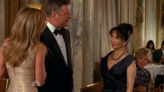 Jennifer Aniston Cleavage and in maid outfit on 30 Rock