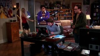 Kaley Cuoco Cleavage and Pokers on Big Bang Theory