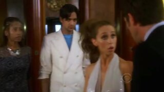 Jennifer Love Hewitt Cleavage and Bare Back from S4E4 of Ghost Whisperer
