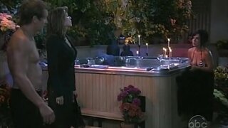 Kelly Monaco on General Hospital, Bikini and short Bra scenes