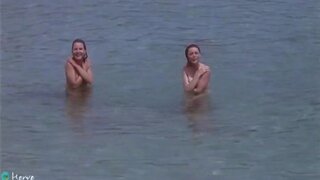 Emmanuelle Beart and Anja Schuete Entirely Nude in Premiers Desirs