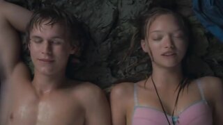 Gemma Ward in swimsuit in The Black Balloon