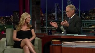 Jessica Simpson on The Late Show with David Letterman and bouncing around at the America United concert
