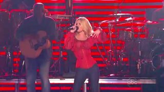 Jessica Simpson on The Late Show with David Letterman and bouncing around at the America United concert