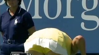 Jelena Jankovic Uppie from US Open Round 3