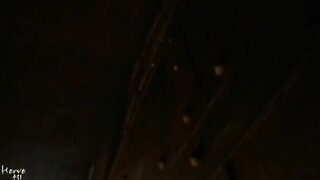 Athena Demos Nude and getting attacked by a tentacle in The Halfway House