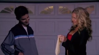 Jessica Canseco Exposing her Breasts in Gettin It