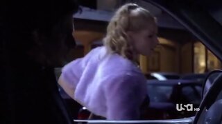 Mary McCormack BIG cleavage from new series In Plain Sight