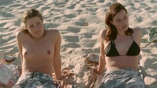 Lenka Kripac and Alex Vaughan Nude and in Bikini in Lost Things