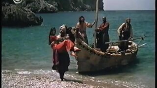 Caroline Munro pops out her Titty