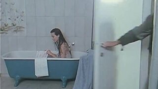 Carole Bouquet and Unknown Nude and Breast sucking in Bingo Bongo