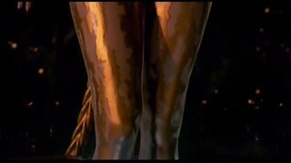 Angelina Jolie Naked as a cgi cartoon in Beowulf