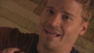 Alana De La Garza Strip dancing but not naked in Mr. Fix-It