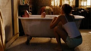 Jessica Alba better version (720x308) See-Through Nipple and Bouncing Boobs from Awake