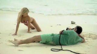 Marissa Miller Bodypainted and Bikini SI shoot