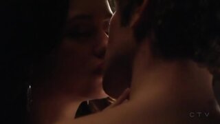 Leighton Meester dancing and making out in underwear on Gossip Girls