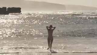 Victoria Hill Topless in December Boys