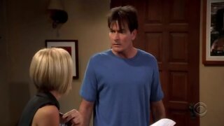 Jenny McCarthy MASSIVE Cleavage on Two and a Half Men