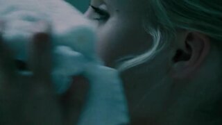 Kristen Bell in the bathtub and in Bra in Pulse