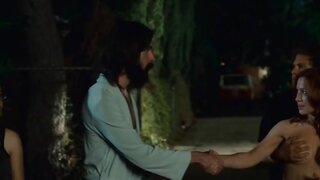 Emersen Riley, Stormy Daniels and Nautica Thorn Bare Breasts and Ass in Thong from Knocked Up